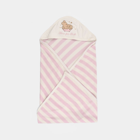 BP Hooded Bath Towel - Pink