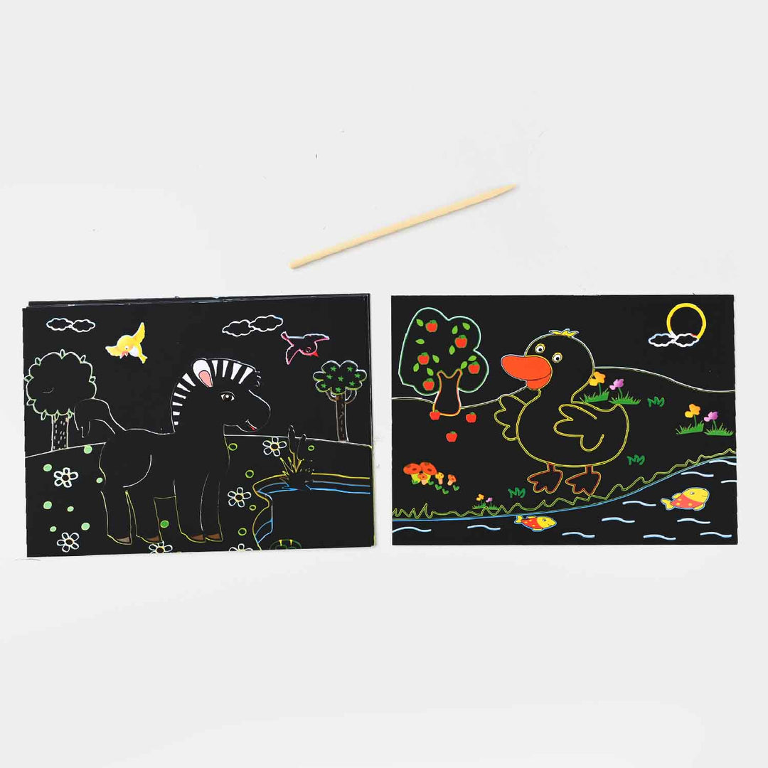 Creative Scratch Art | 8PCs