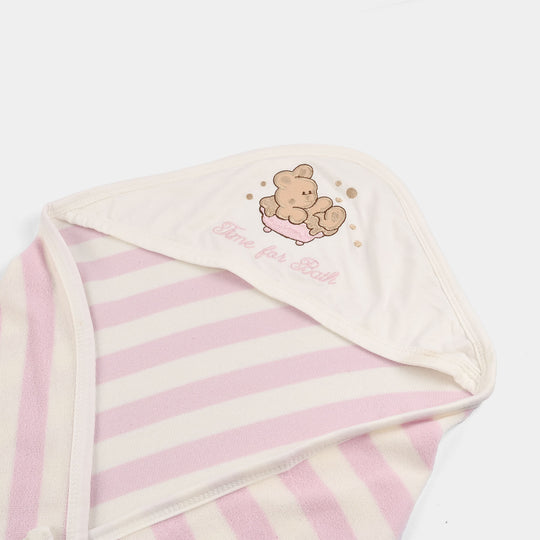 BP Hooded Bath Towel - Pink