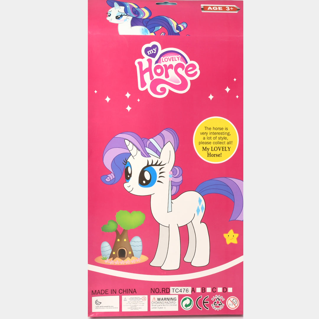 LITTLE PONY HORSE TOY PLAY SET