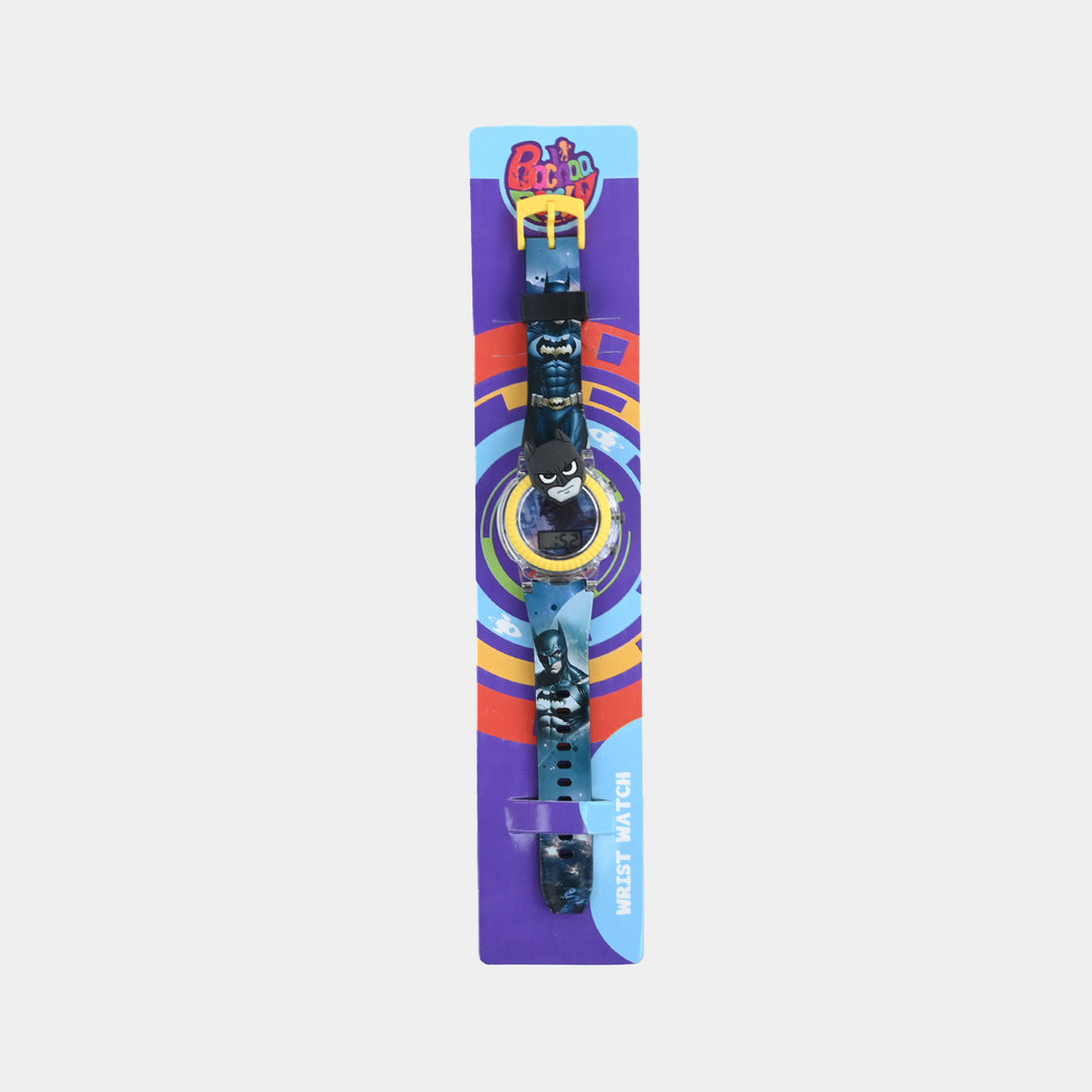 Boys Light-Up Spinner Analog Wrist Watch