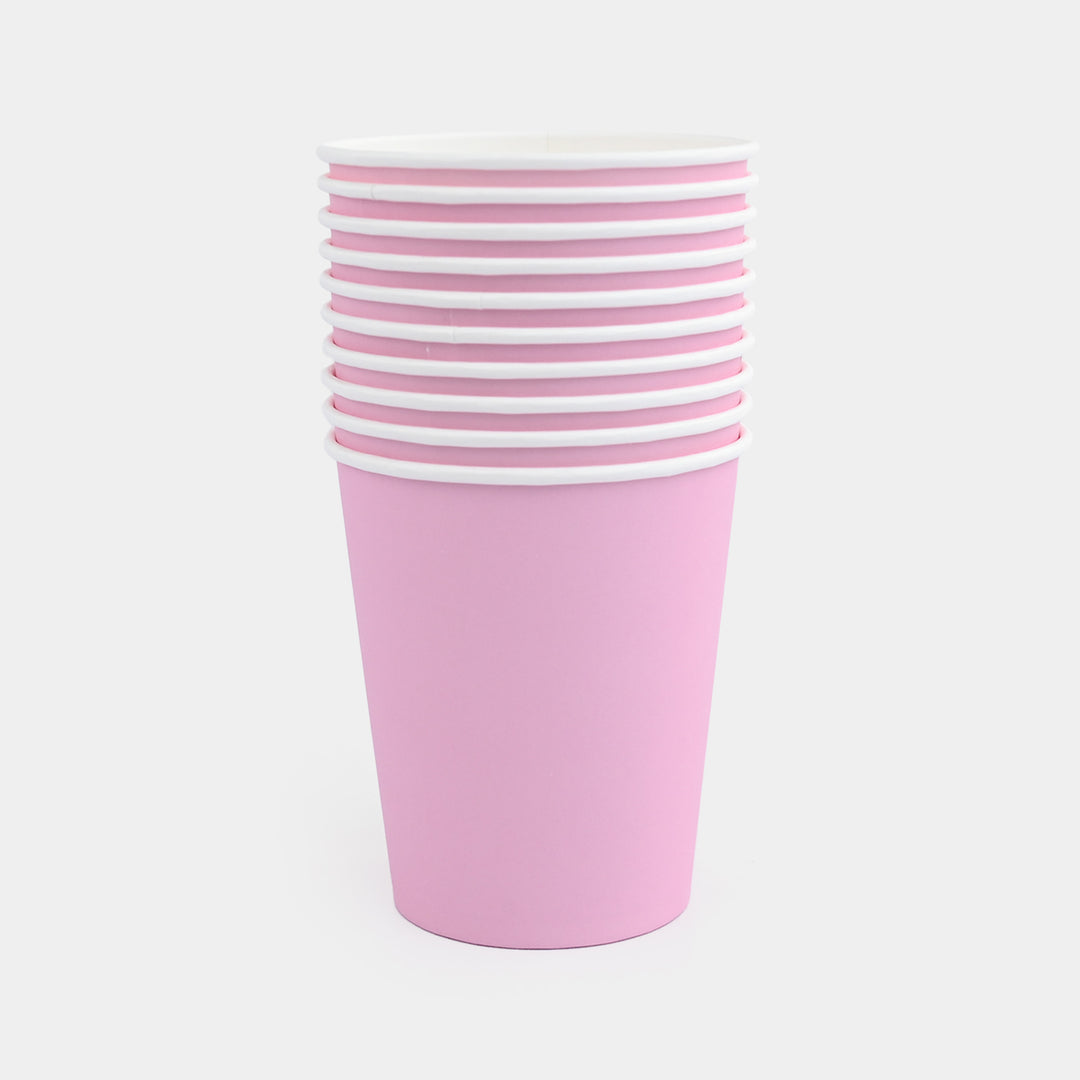 Disposable Party Paper Cups Pack (10 Pieces)