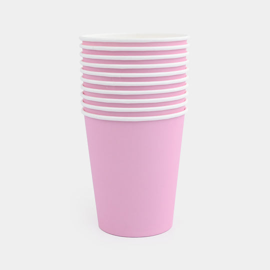 Disposable Party Paper Cups Pack (10 Pieces)