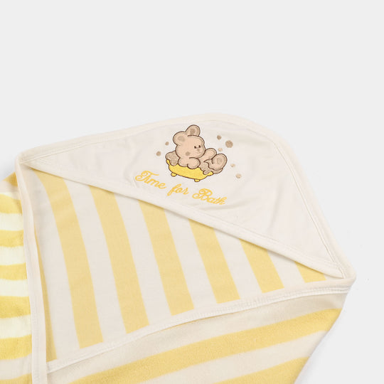 BP Hooded Bath Towel - Yellow