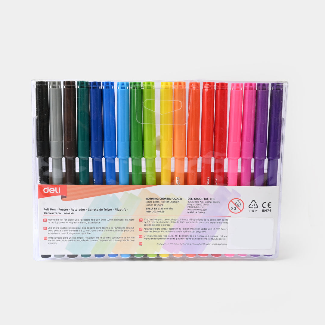 Felt Pen 18 Colour For kids