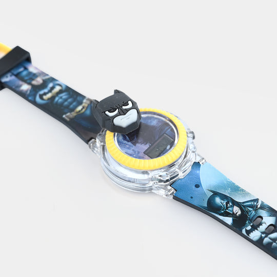 Boys Light-Up Spinner Analog Wrist Watch