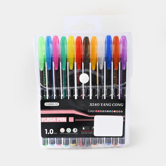 Glitter Gel Pen 12PCs Set For kids