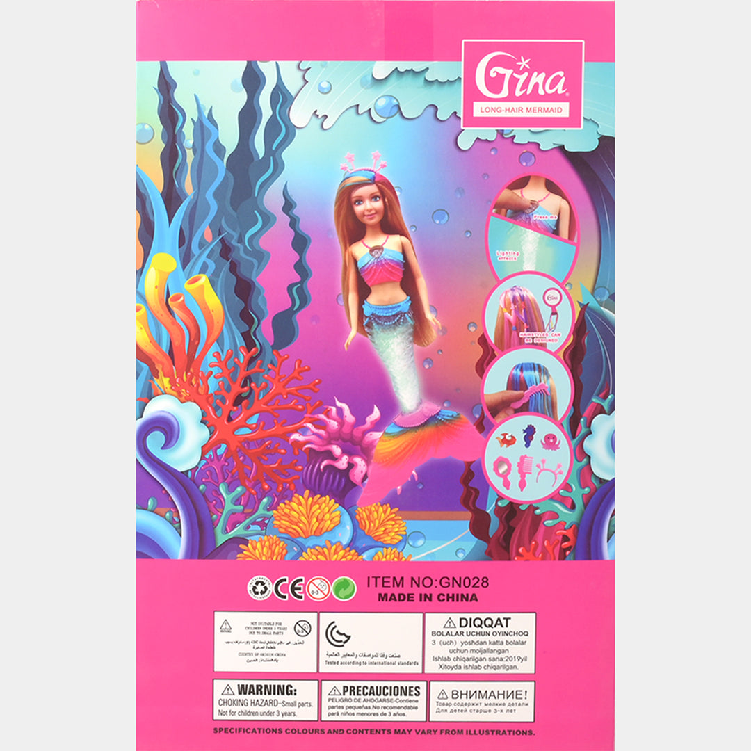 Mermaid Doll Play Set For Girls