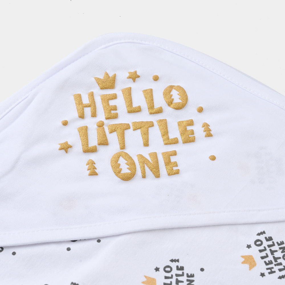 Baby Wrapping Sheet Glitter Hello Little One