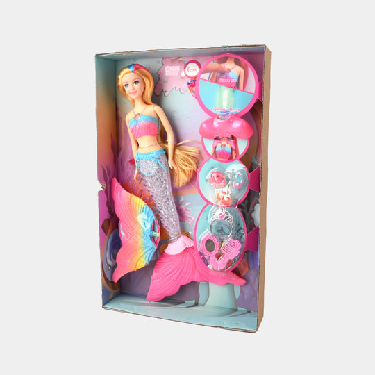 Mermaid Doll Play Set For Girls