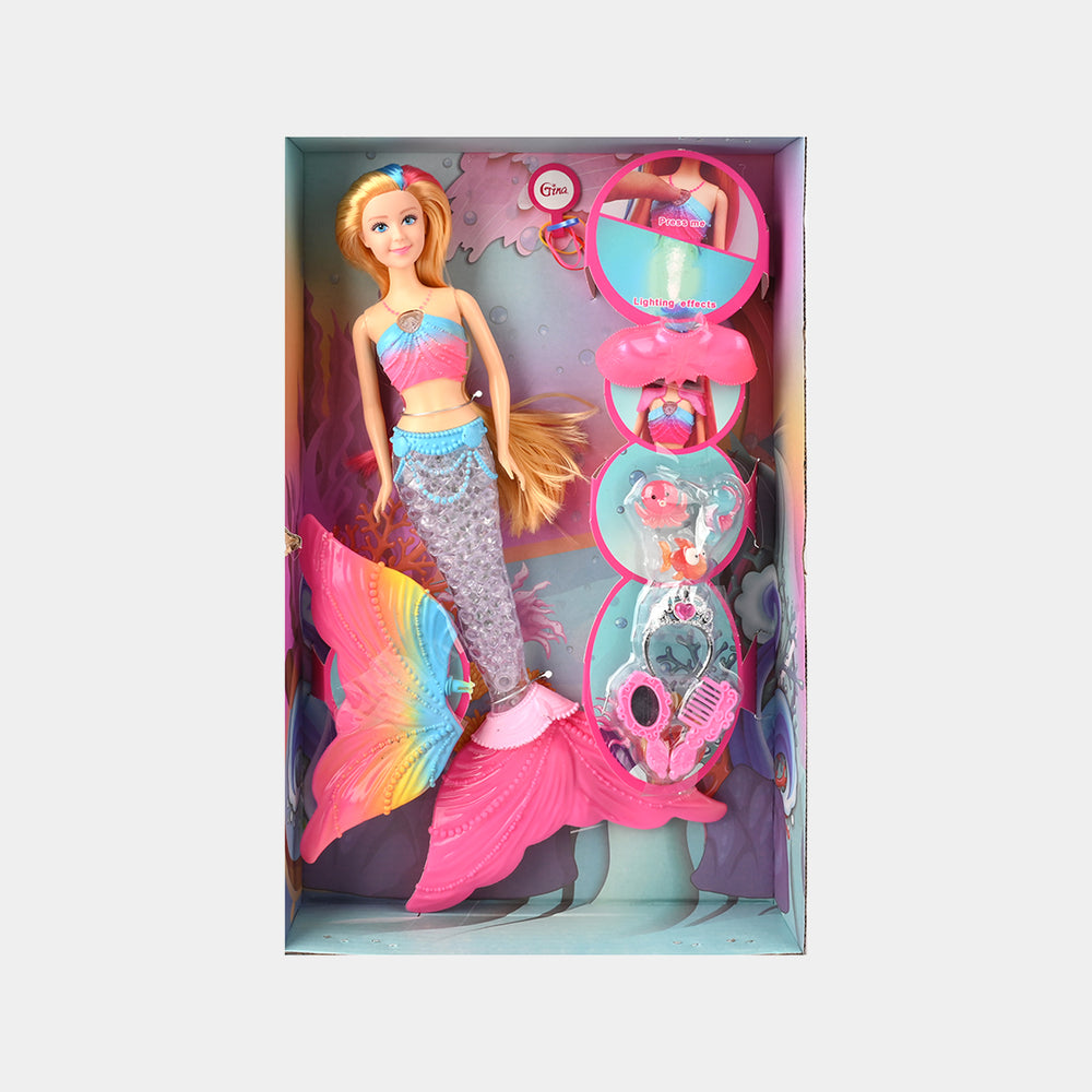 Mermaid Doll Play Set For Girls