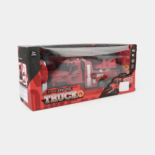 Remote Control Fire Truck 4 Function For Kids