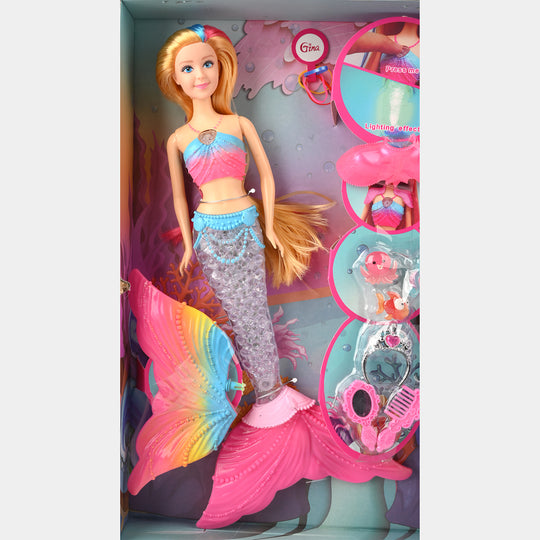 Mermaid Doll Play Set For Girls