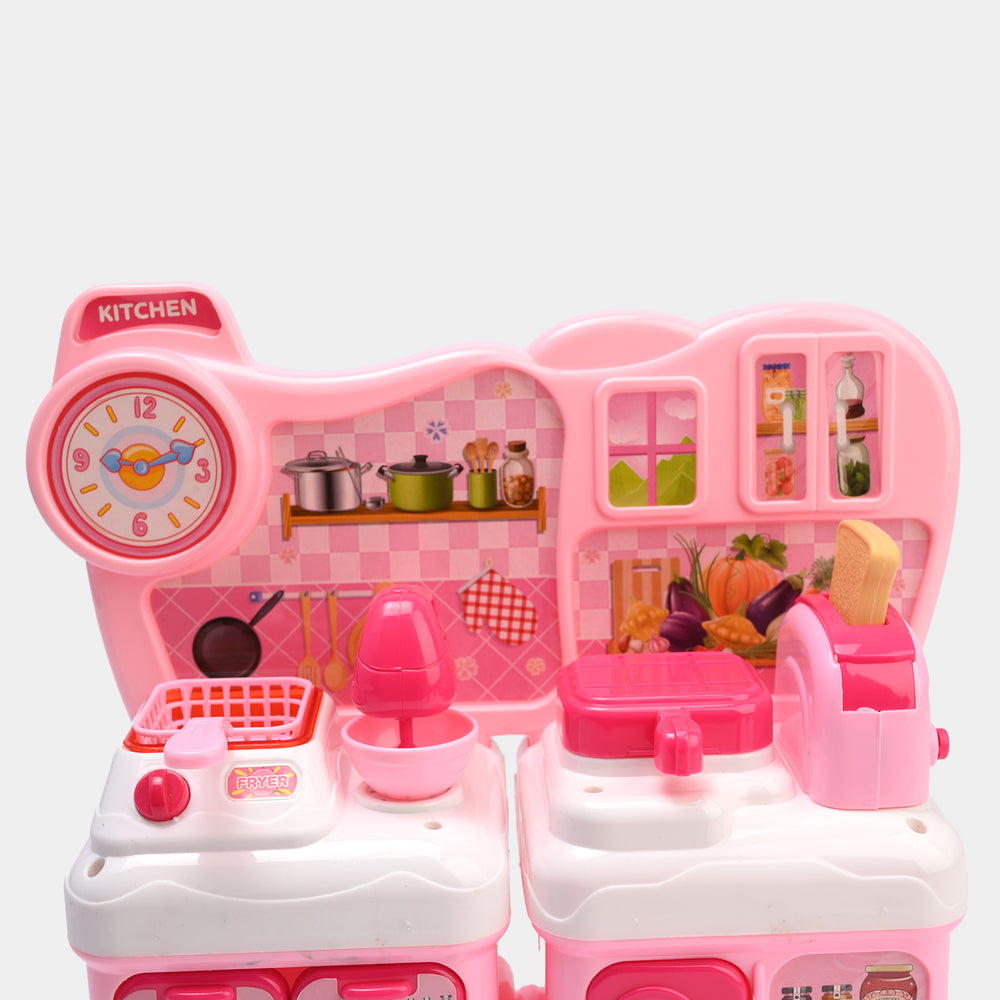 Classic Modern Kitchen Play Set with Light & Sound