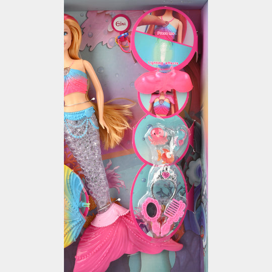 Mermaid Doll Play Set For Girls