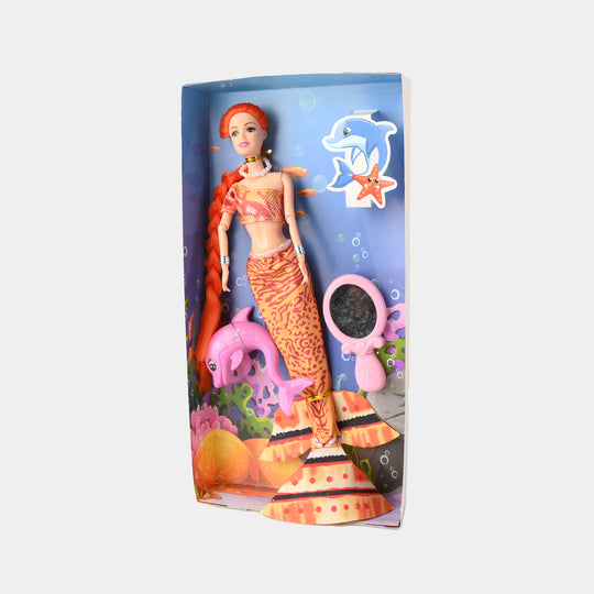 Mermaid Doll Play Set for Girls
