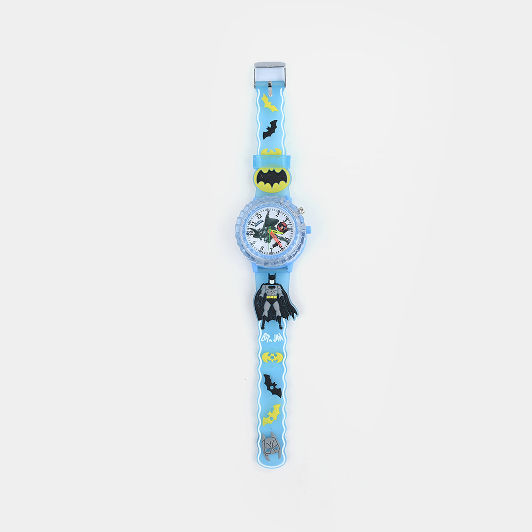 Boys Light-Up Spinner Analog Wrist Watch