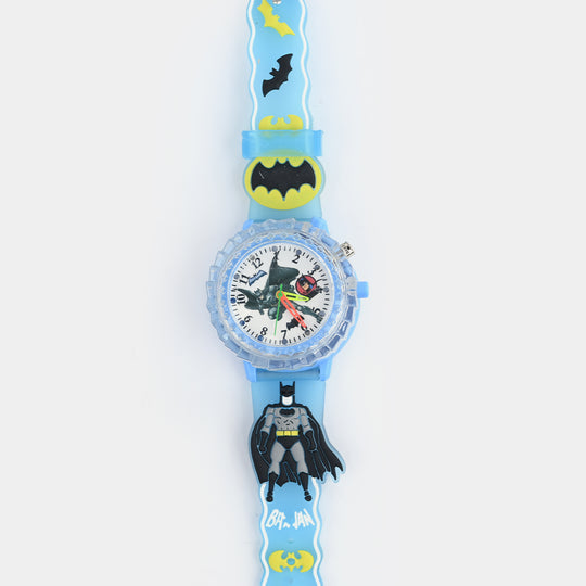Boys Light-Up Spinner Analog Wrist Watch