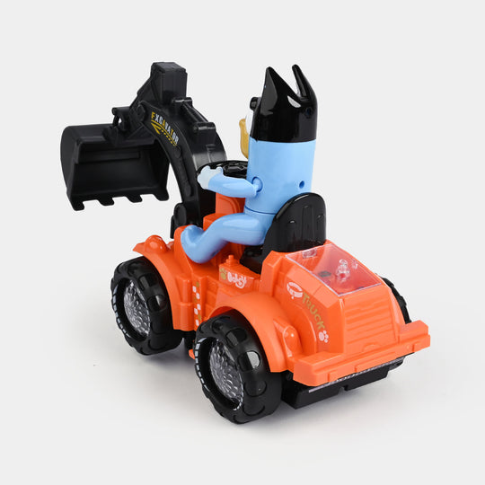 Electric Excavator With Light & Music