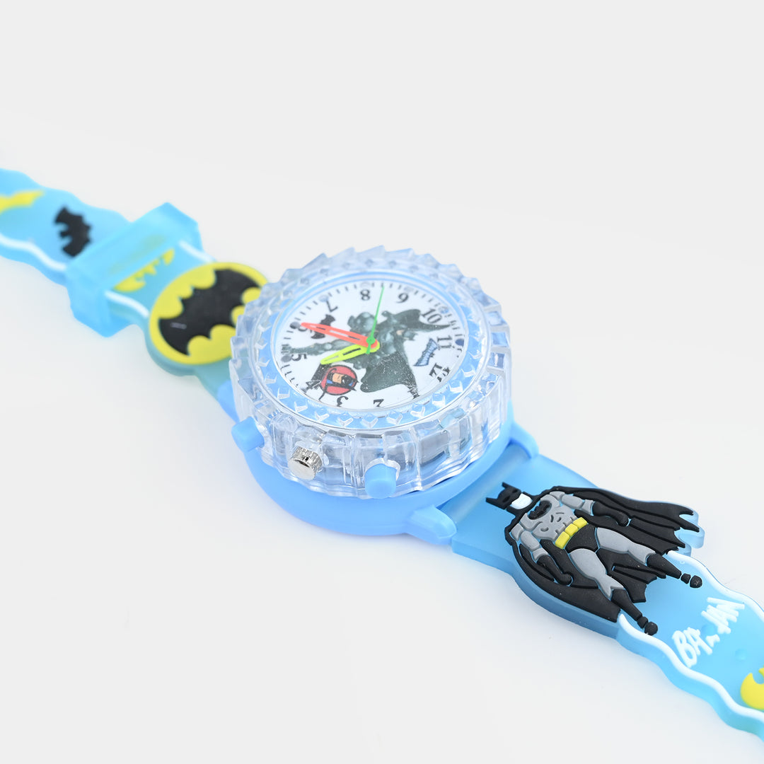 Boys Light-Up Spinner Analog Wrist Watch