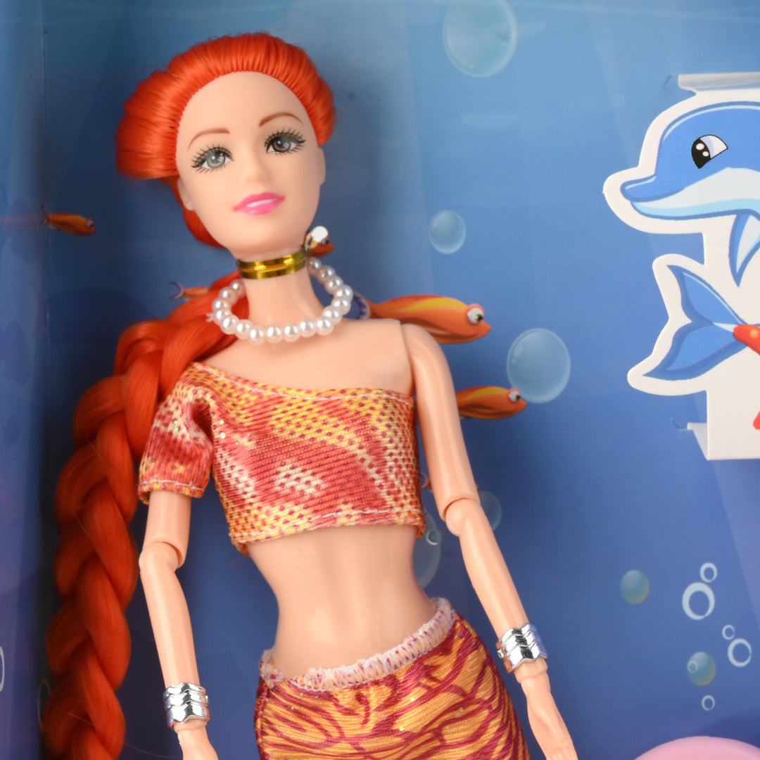 Mermaid Doll Play Set for Girls