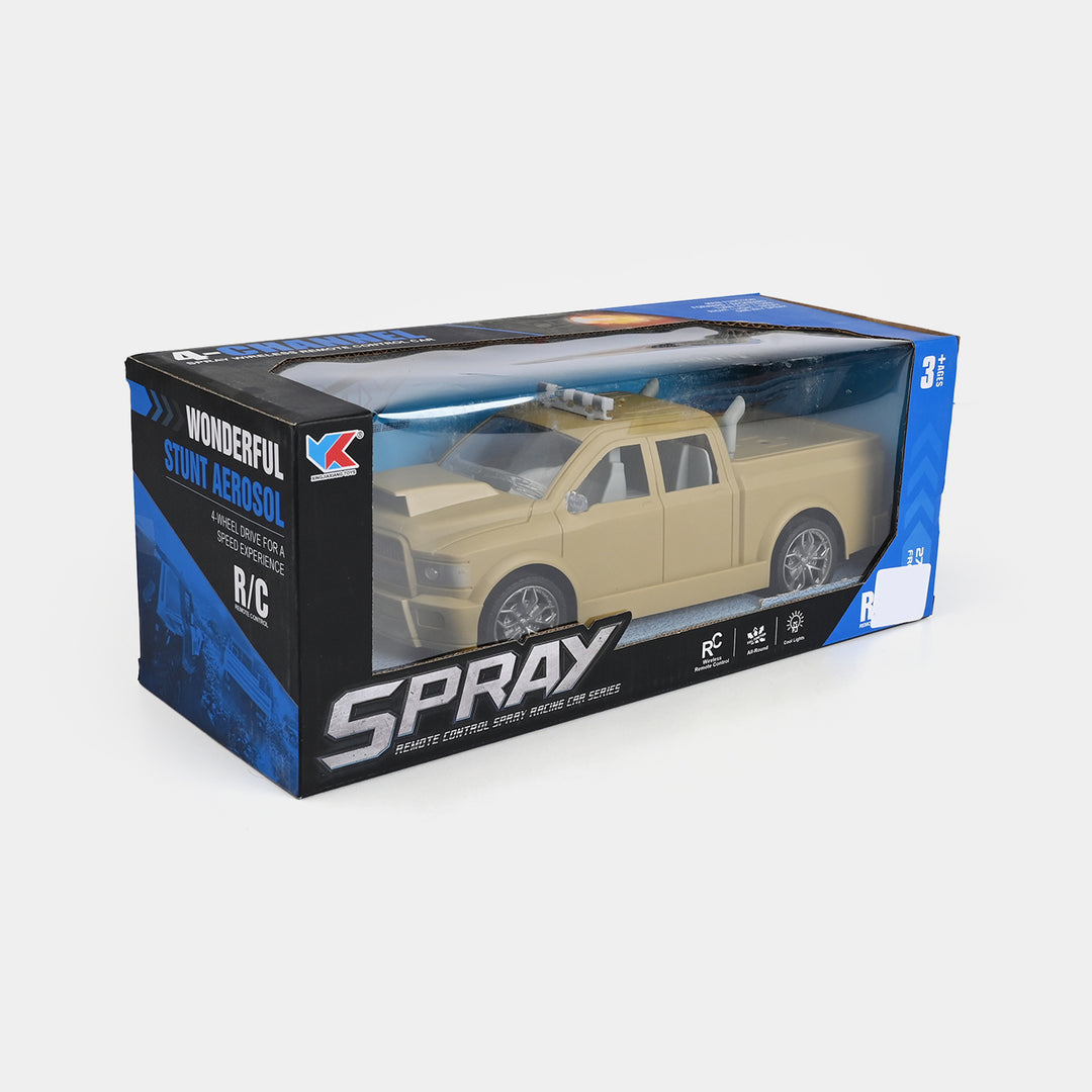 Remote-Controlled Pickup Truck with Flashing Lights
