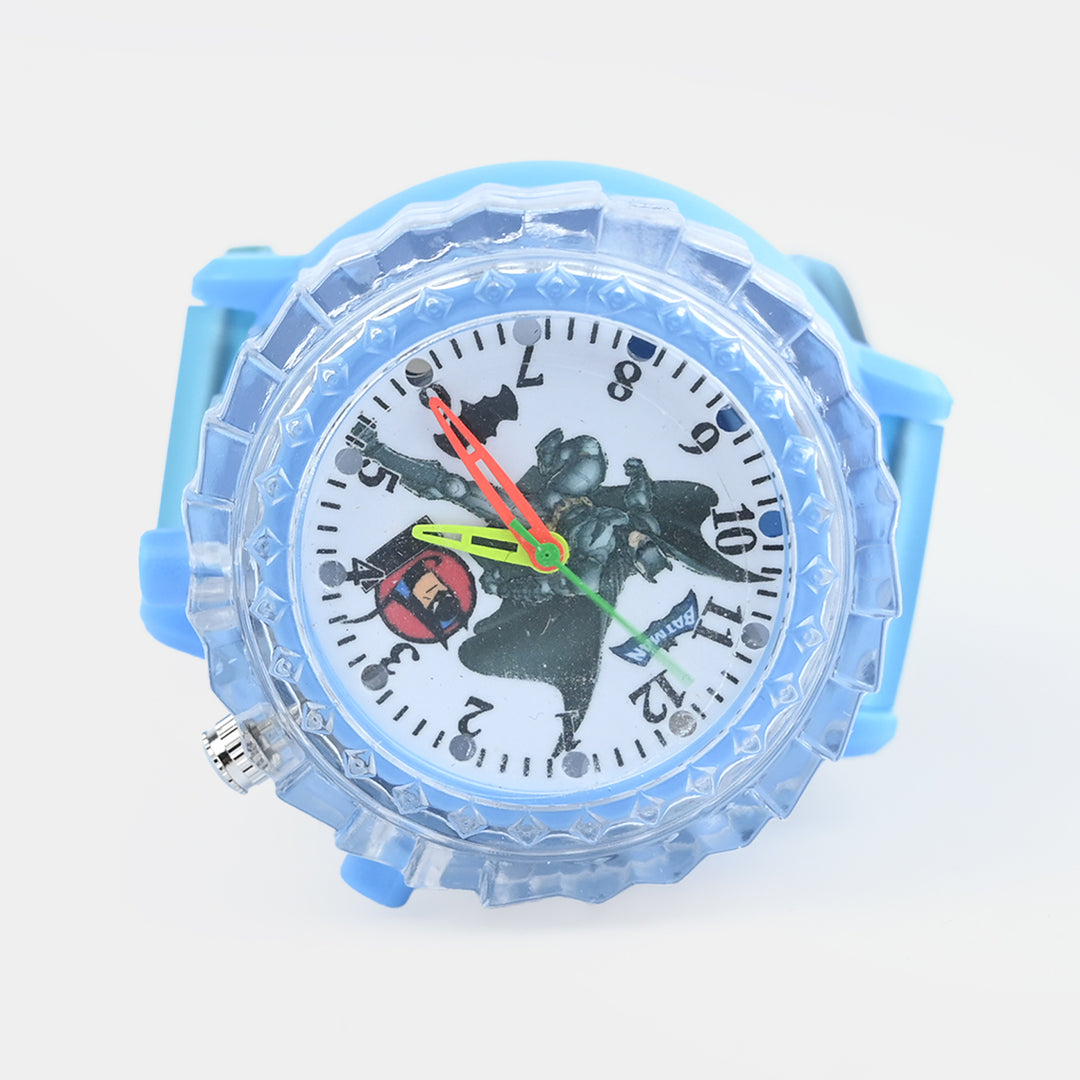 Boys Light-Up Spinner Analog Wrist Watch