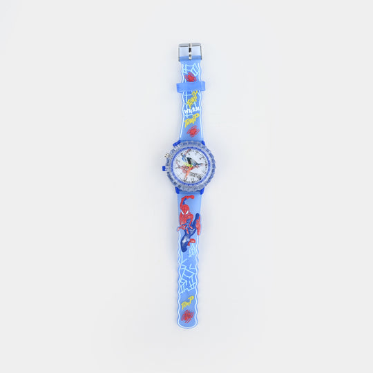 Boys Light-Up Spinner Analog Wrist Watch