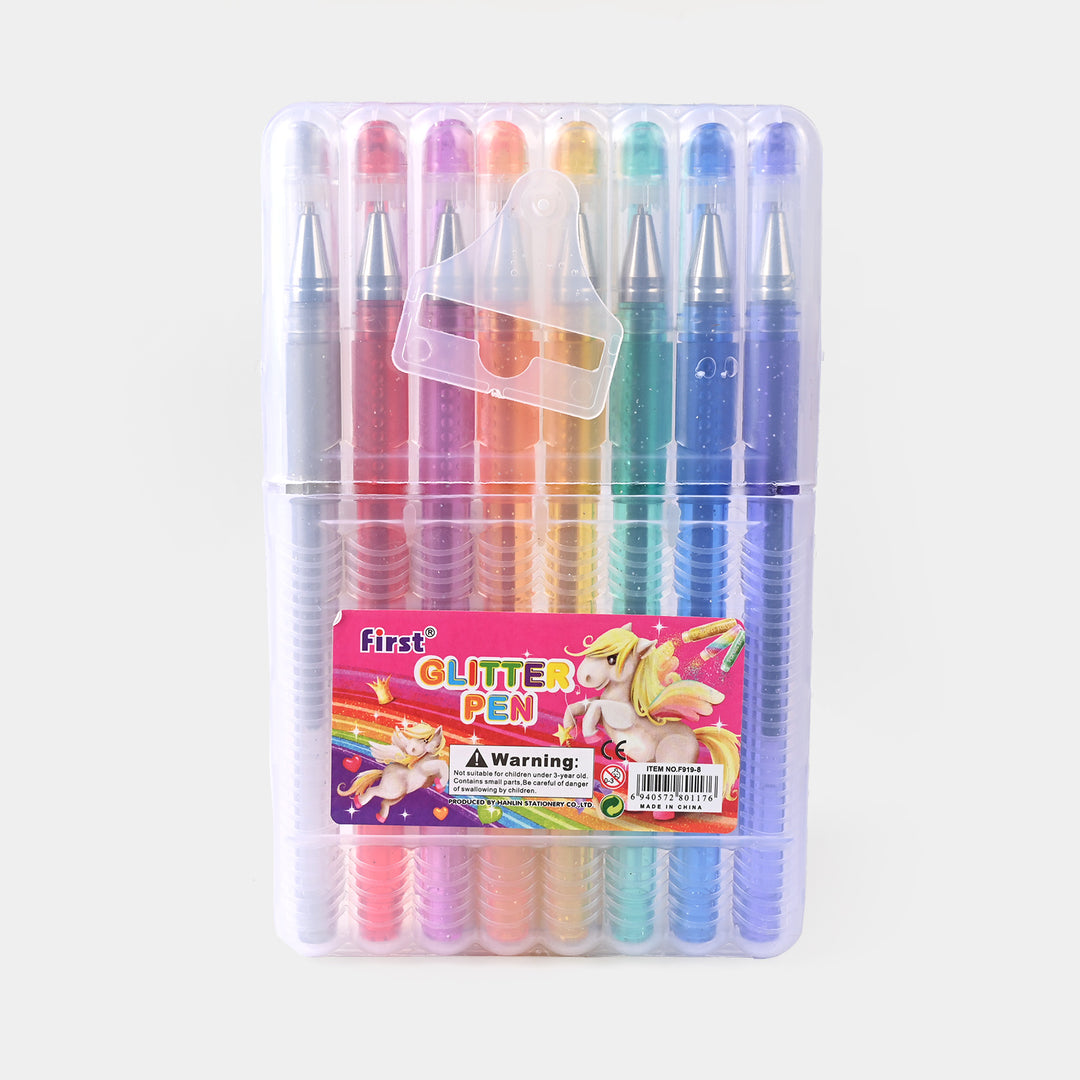 Glitter Gel Pen 8PCs Set For kids