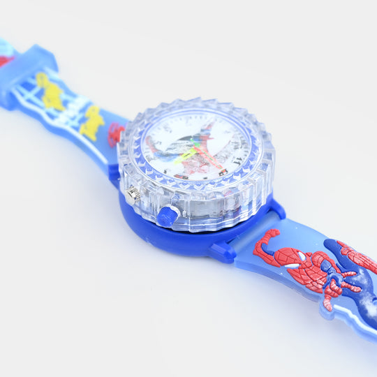 Boys Light-Up Spinner Analog Wrist Watch