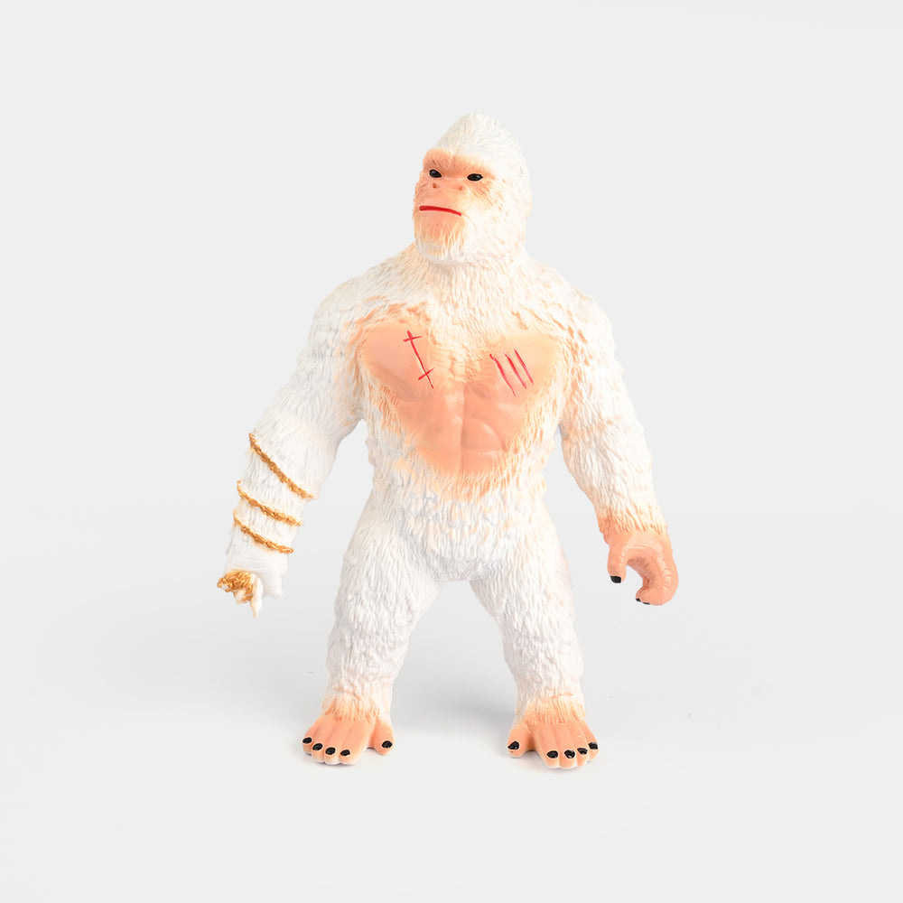 Monster Action Figure – White Furry Collectible Toy