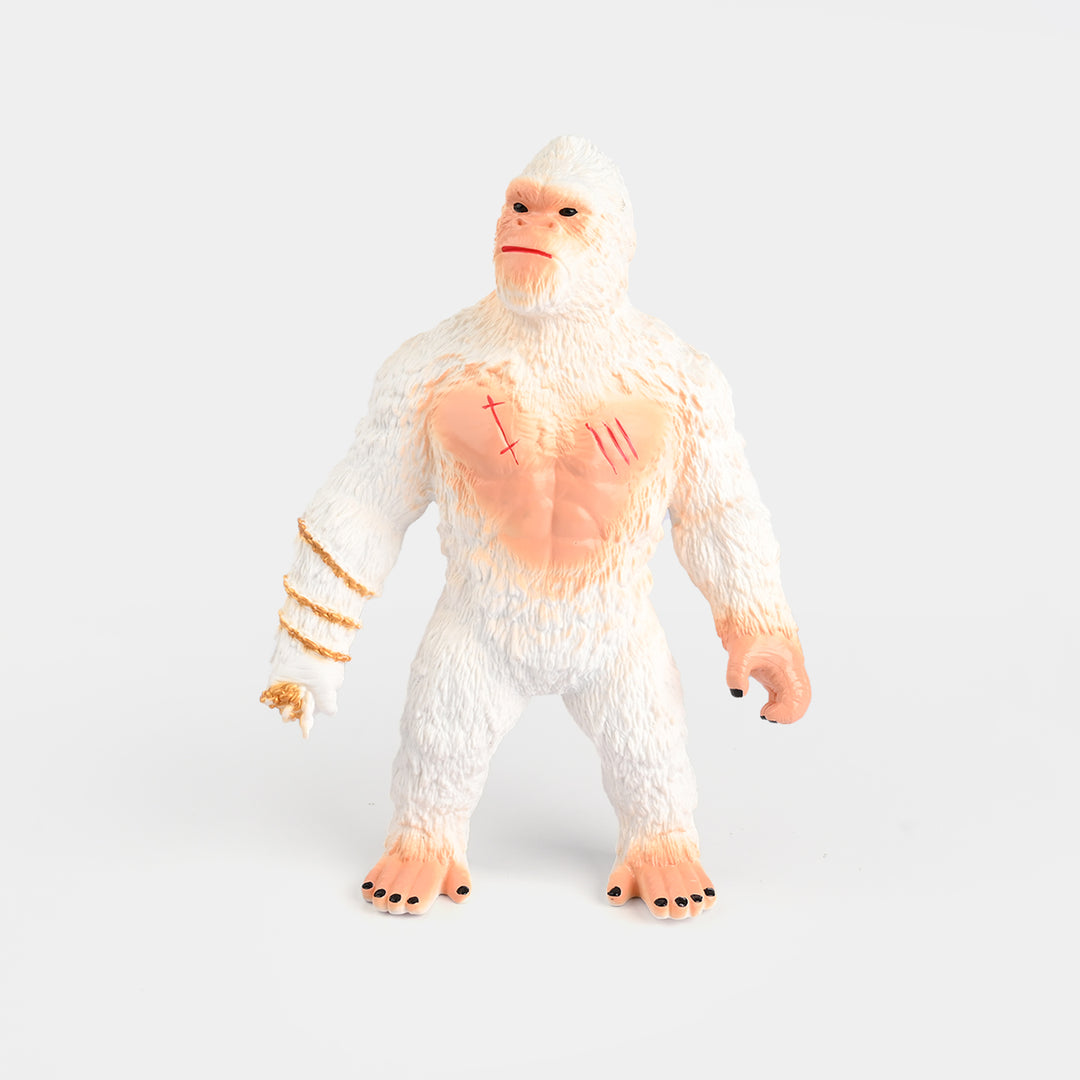 Monster Action Figure – White Furry Collectible Toy