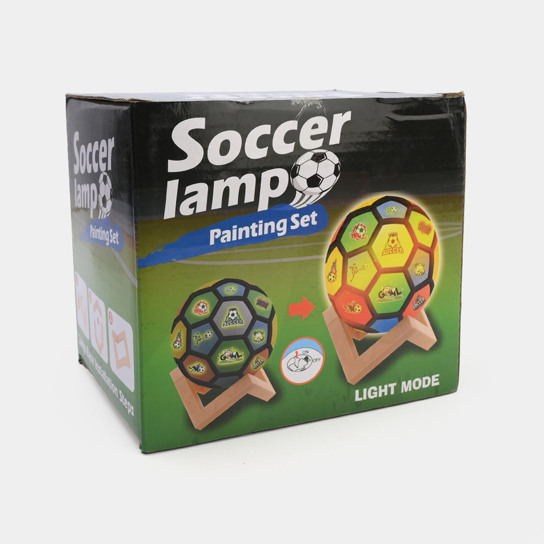 Colorful Football Lamp With Light