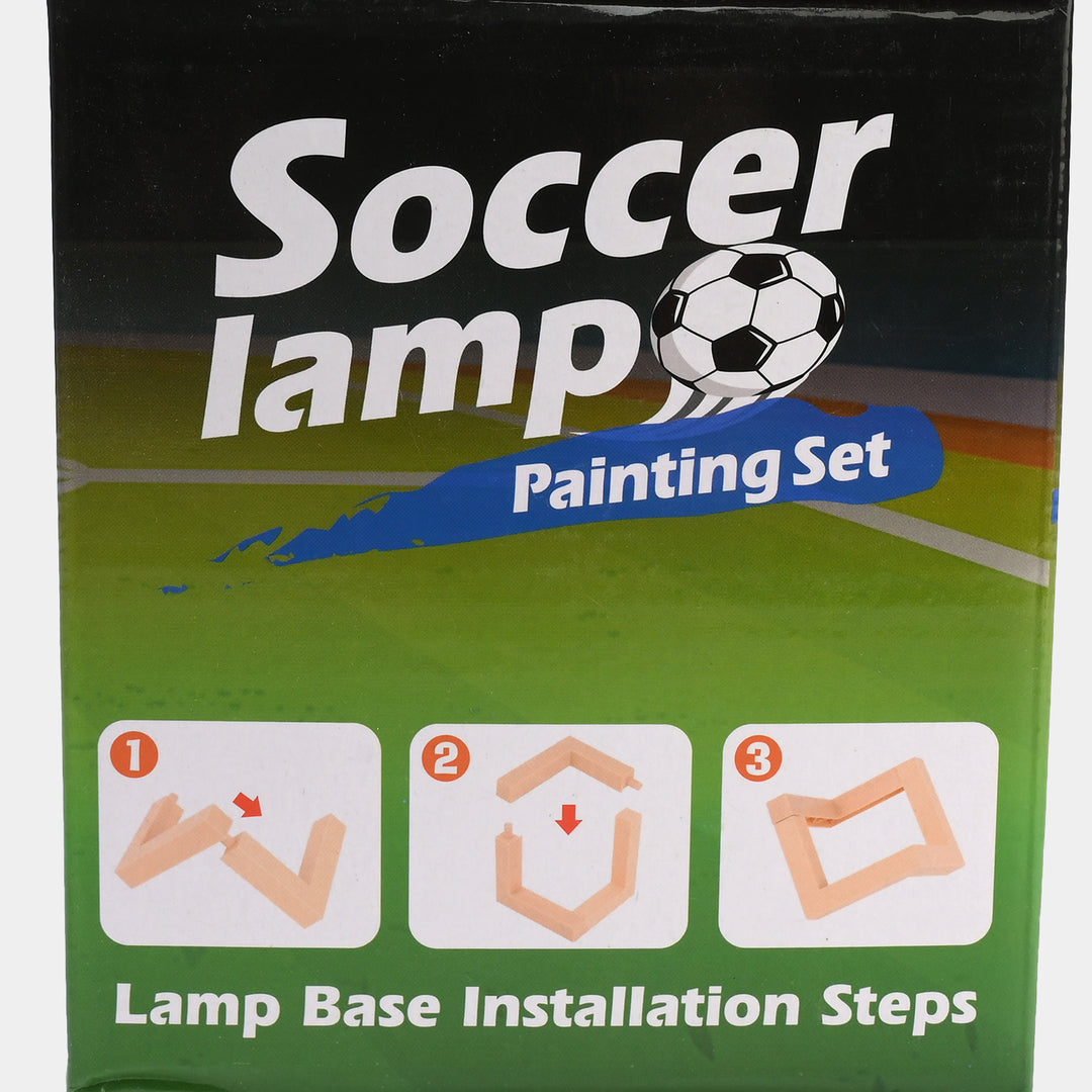 Colorful Football Lamp With Light
