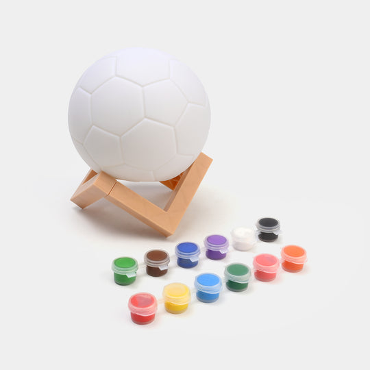 Colorful Football Lamp With Light