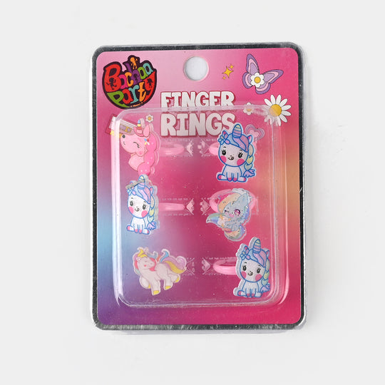 Colorful Rings for Kids - (Assorted Designs)