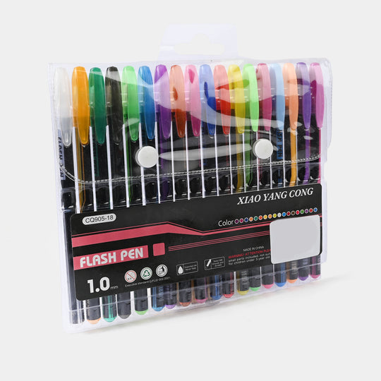 Glitter Gel Pen 18PCs Set For kids