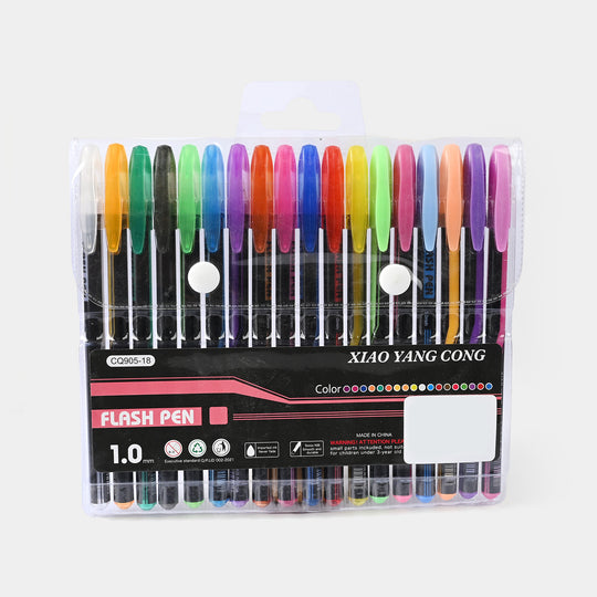 Glitter Gel Pen 18PCs Set For kids