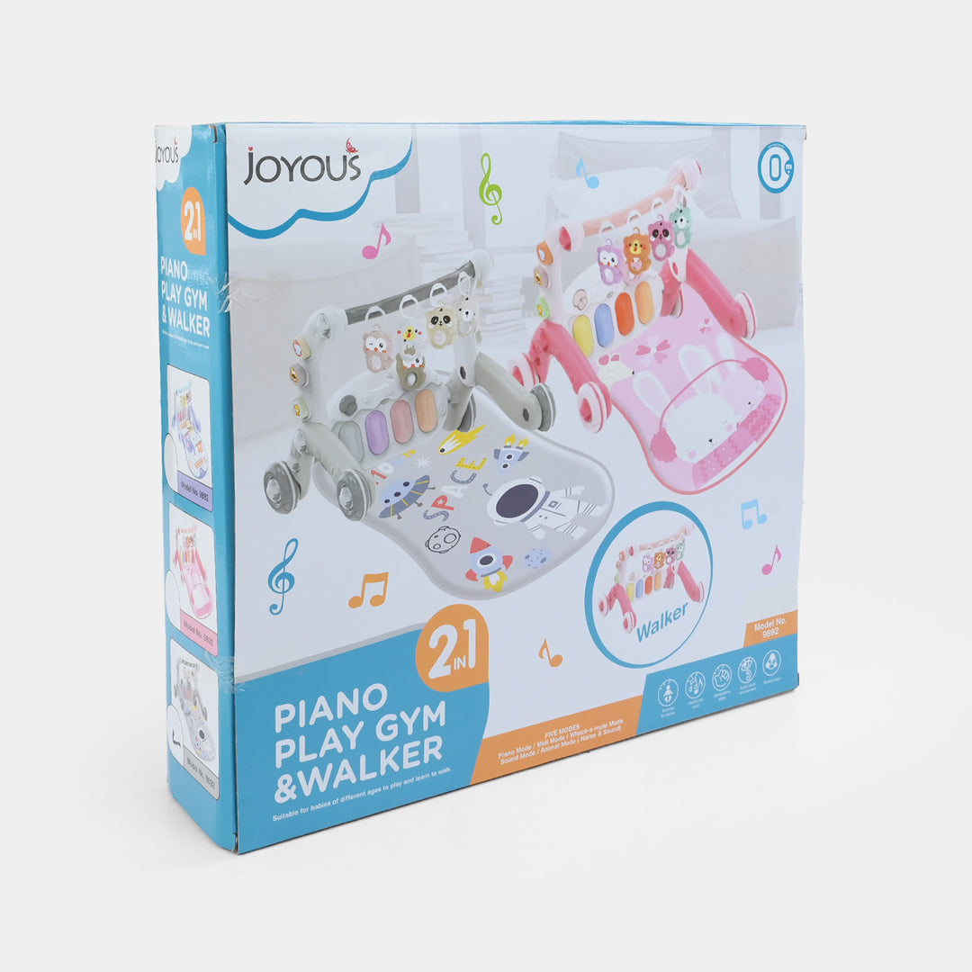 Baby Activity Gym & Push Walker