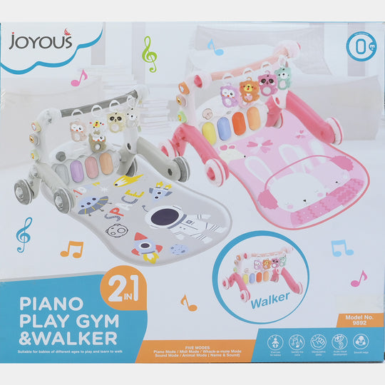 Baby Activity Gym & Push Walker