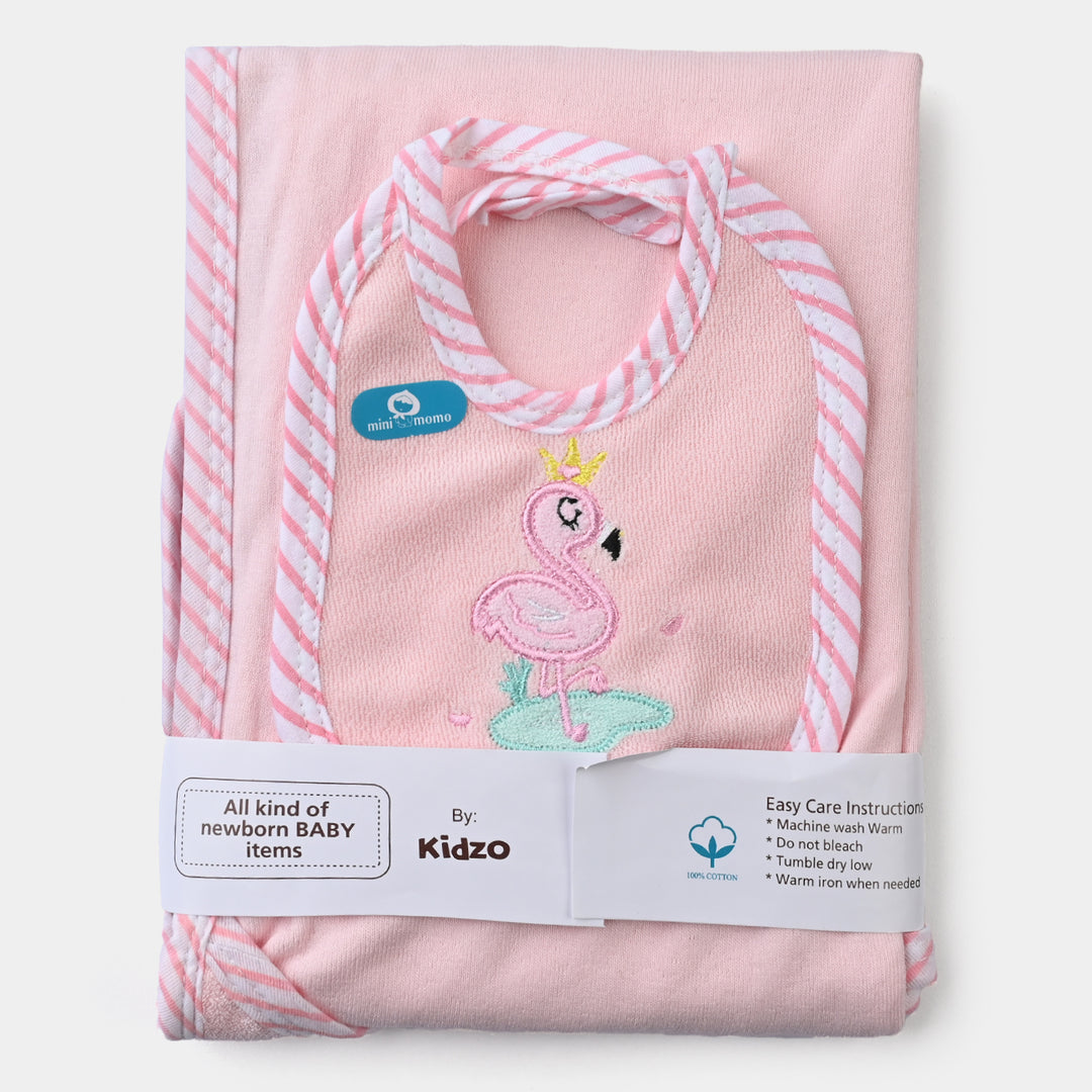 Baby Bath Towel With Bib