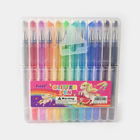 Glitter Gel Pen 12PCs Set For kids