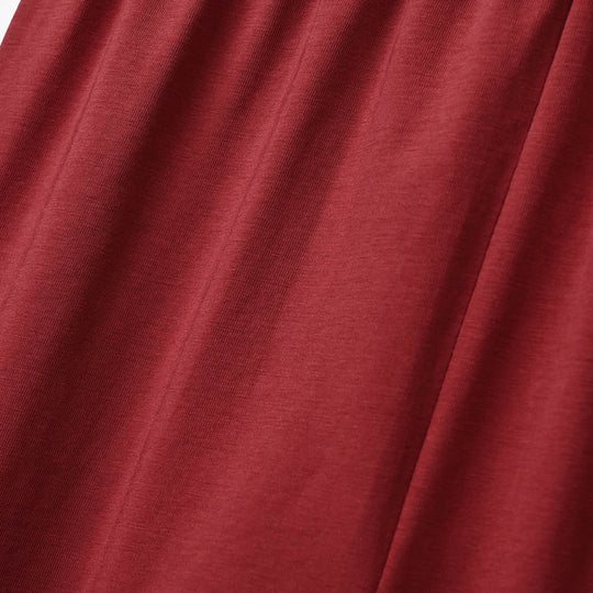 Girls Lycra Jersey Plain Tights Maroon