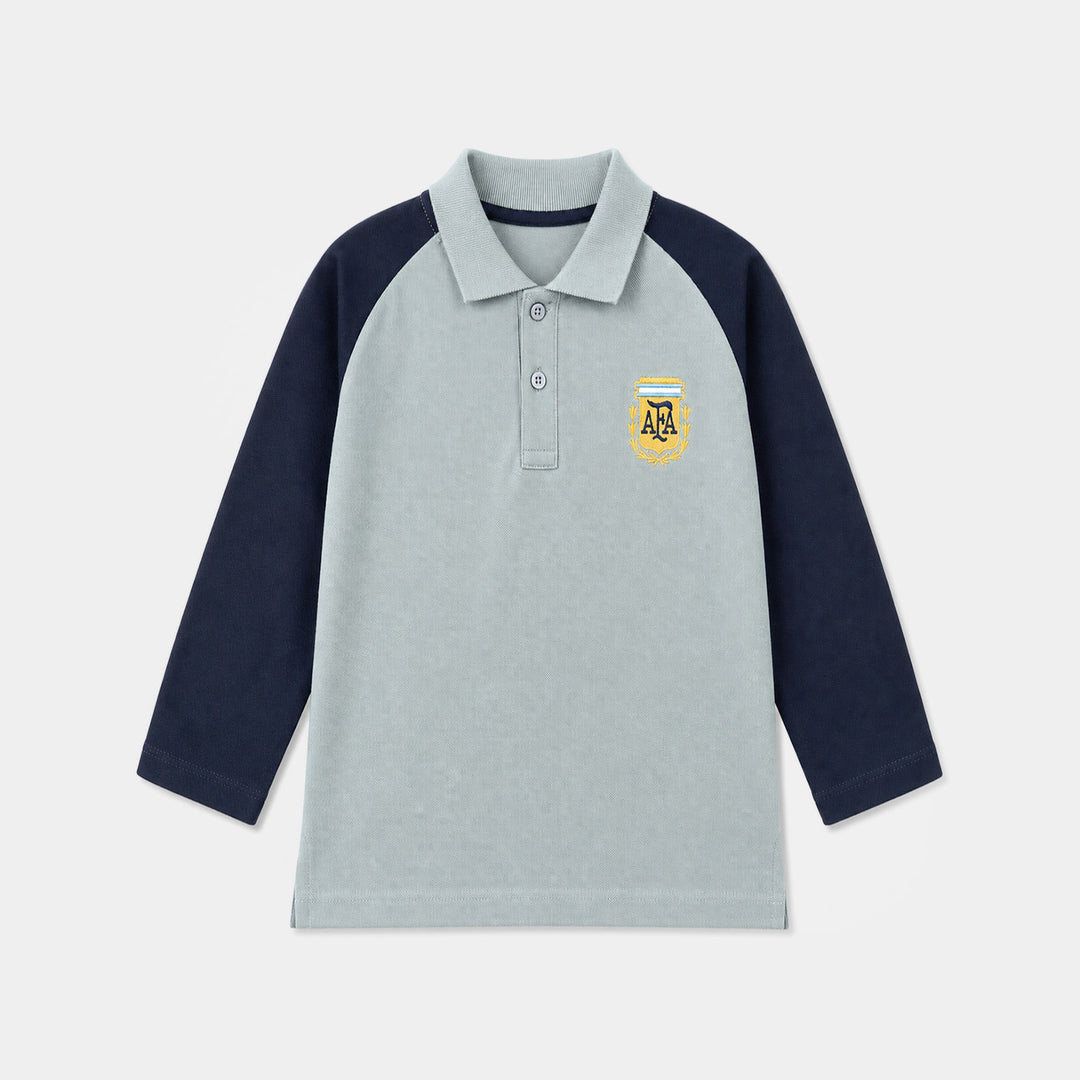 Boys Cotton PK Polo Full Sleeves