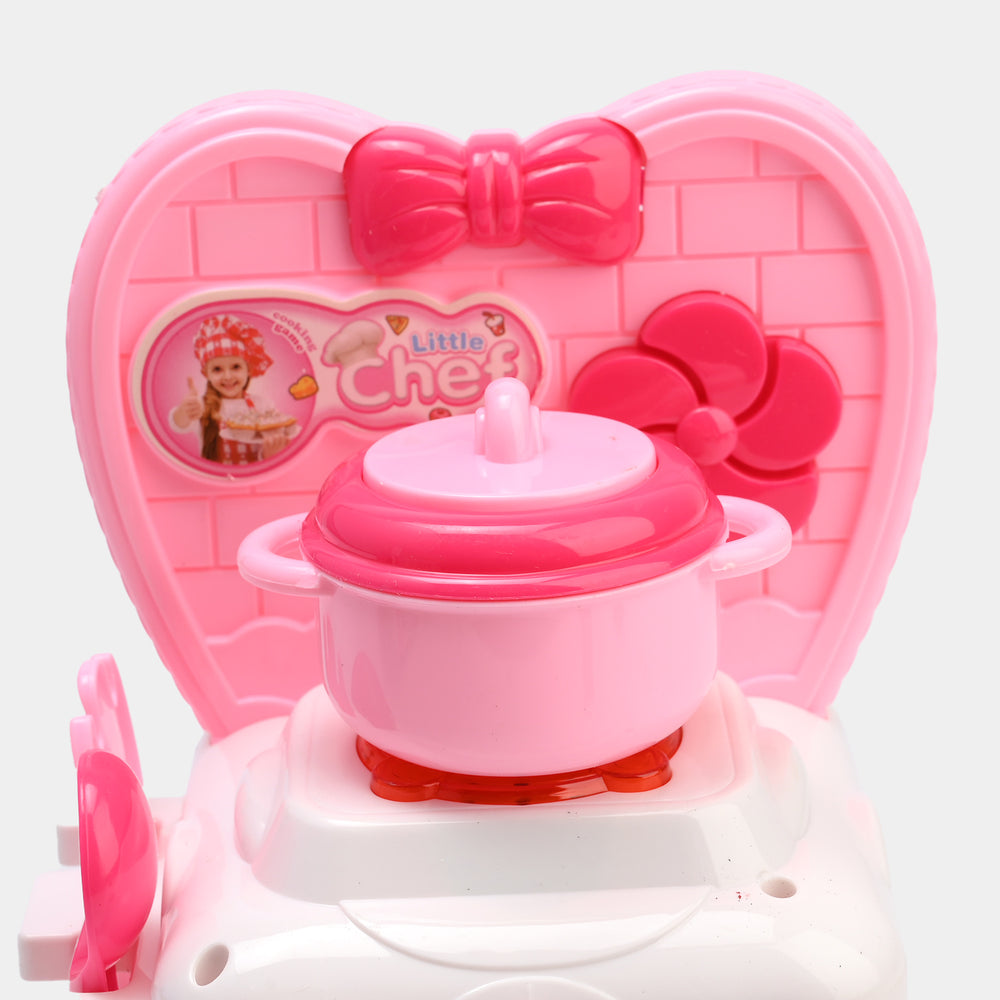 Classic Modern Kitchen Play Set with Light & Sound