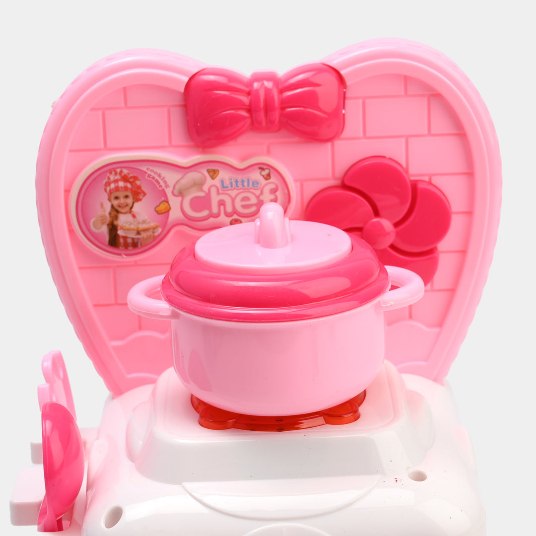 Classic Modern Kitchen Play Set with Light & Sound