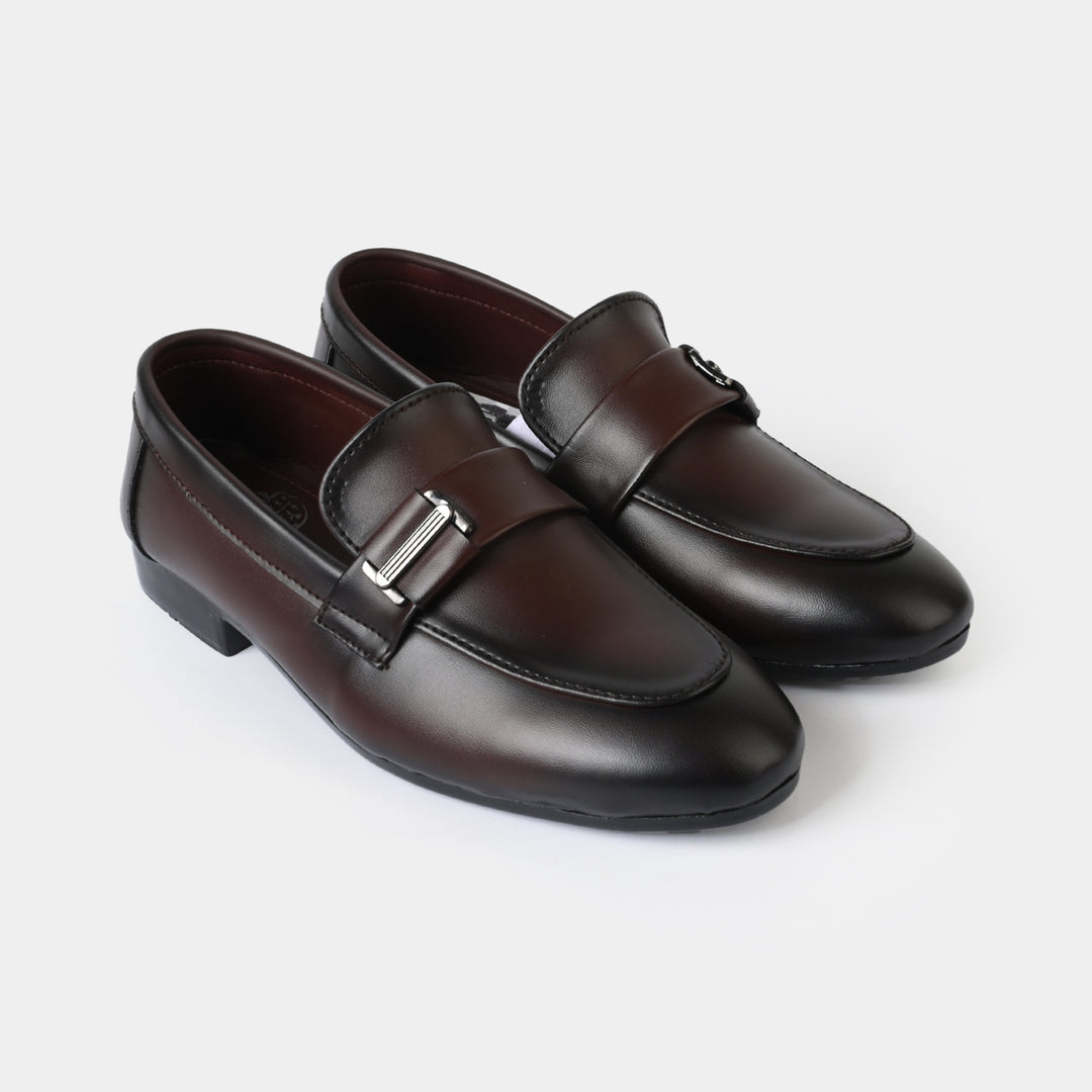Boys Formal Shoes DK-01-BROWN