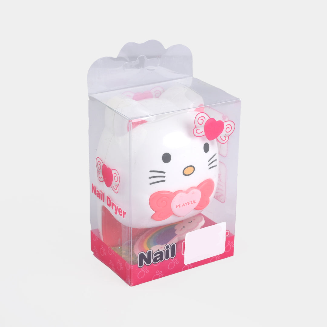 Hello Kitty Nail Dryer  Playful Nail Art Tool for Kids