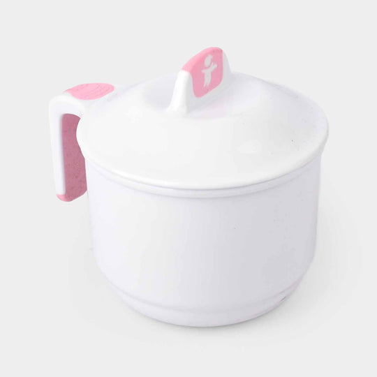 Baby Feeding Training Cup with Lid and Handle – Spill-Proof Toddler Mug
