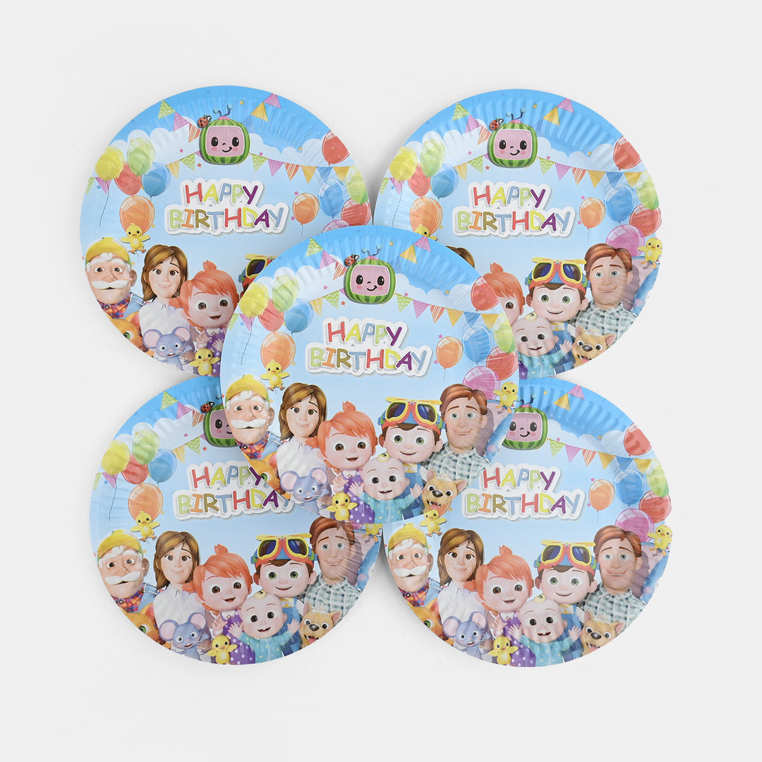 Party Paper Plates Set